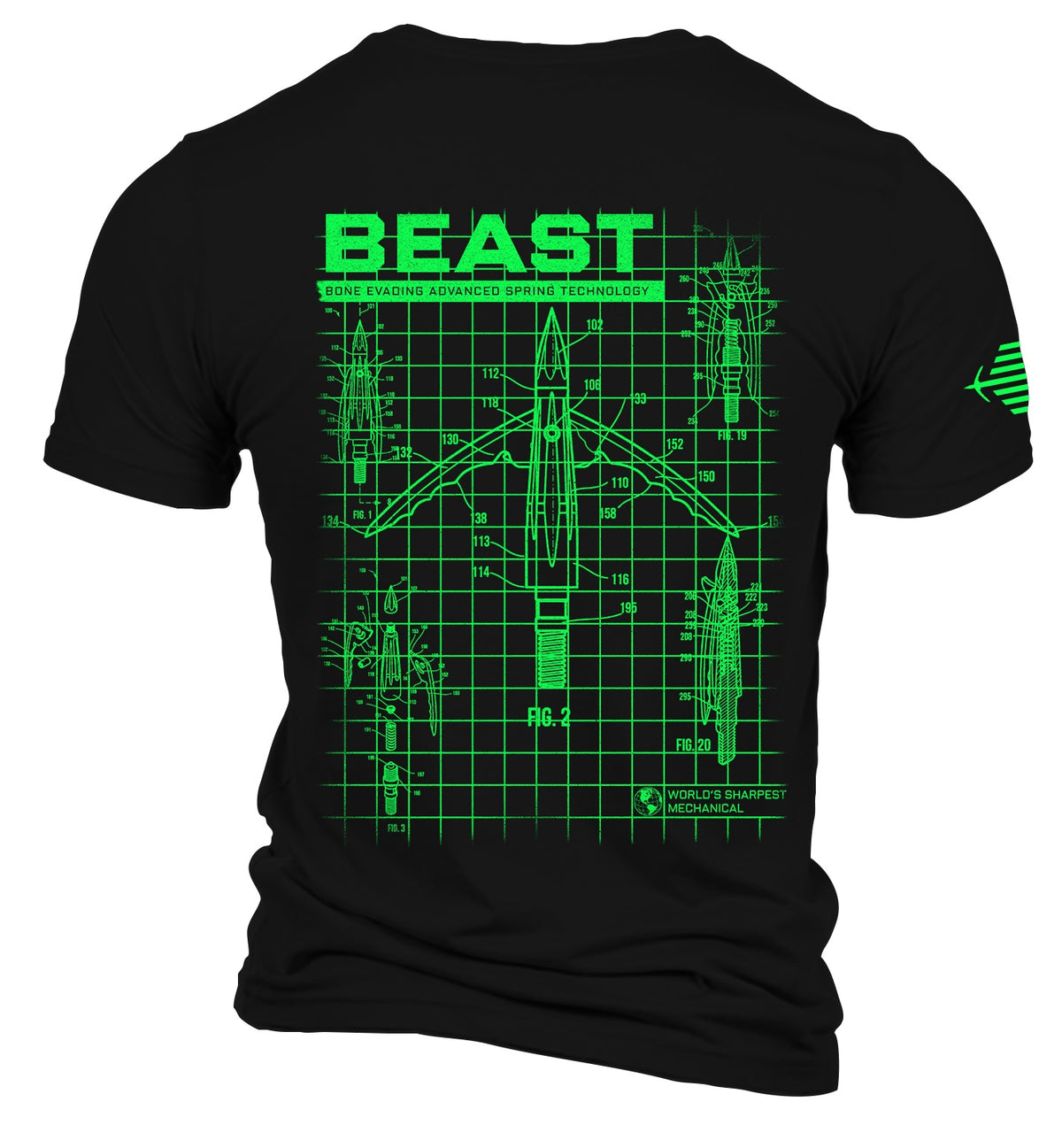 Beast Tee - Blueprint